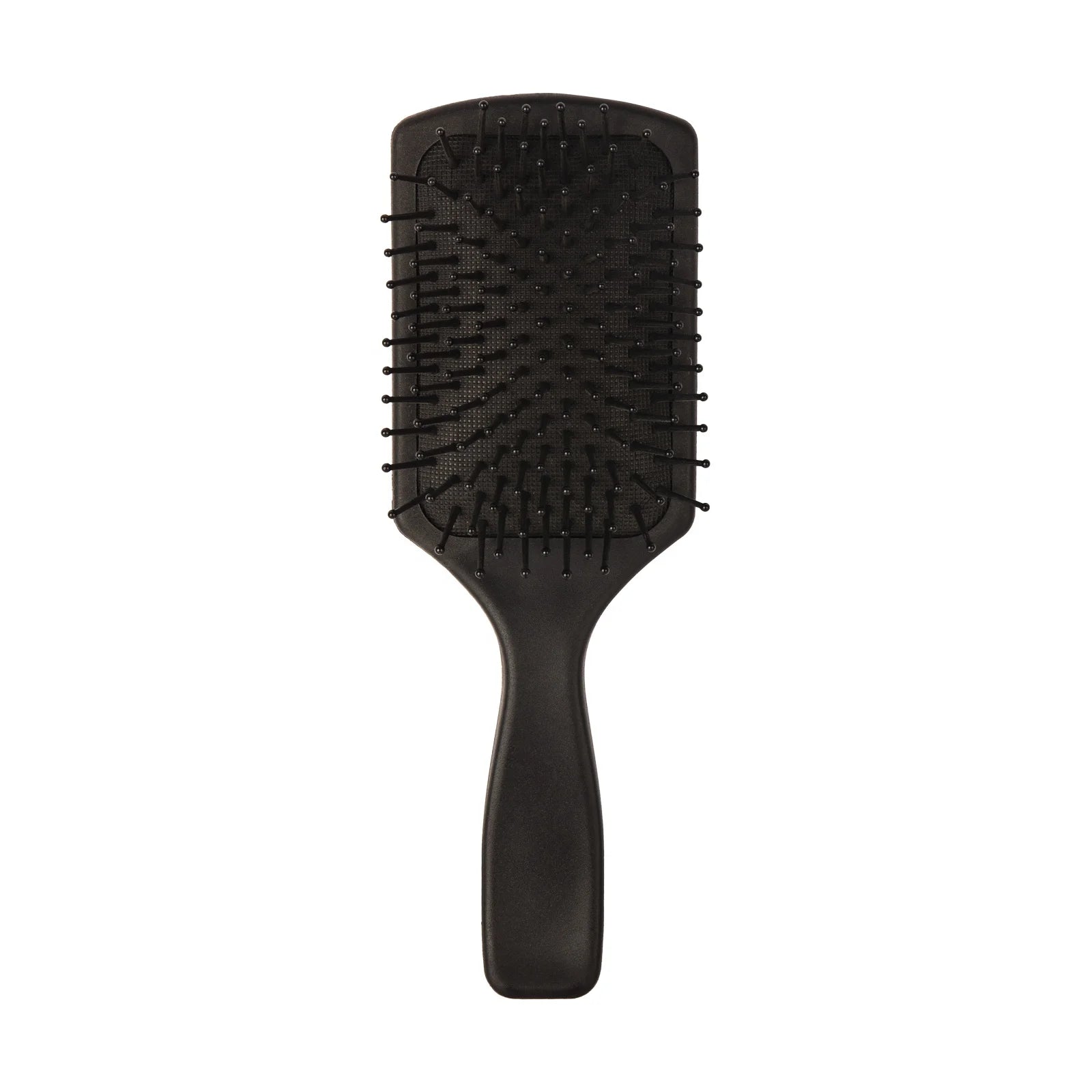 Best Selling Customized Logo Black Air Detangling Massage Plastic Cushion Paddle Hair Brush on Sale