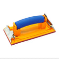 Customizable OEM Reusable 10mm Thickness Sandpaper Holder Block Rectangle Shaped Medium Hardness Abrasive Pad Home Improvement 3