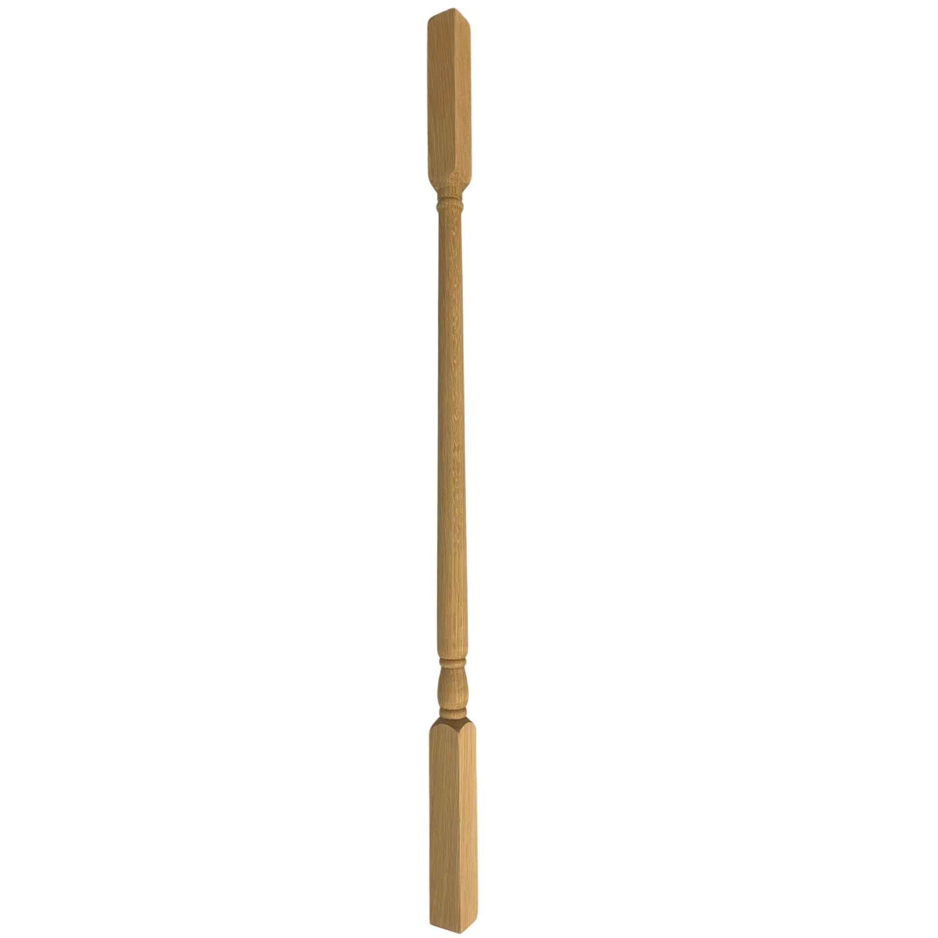 Modern Wood Red Oak Square Baluster Picket Spindles for Villa & Hotel Staircase Balcony Porch From EFS Viet Nam Eco-Friendly