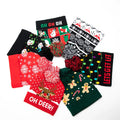 2026 Colorful Christmas Knitted Hat Decorative Winter Holiday Christmas Hats Beanie Caps