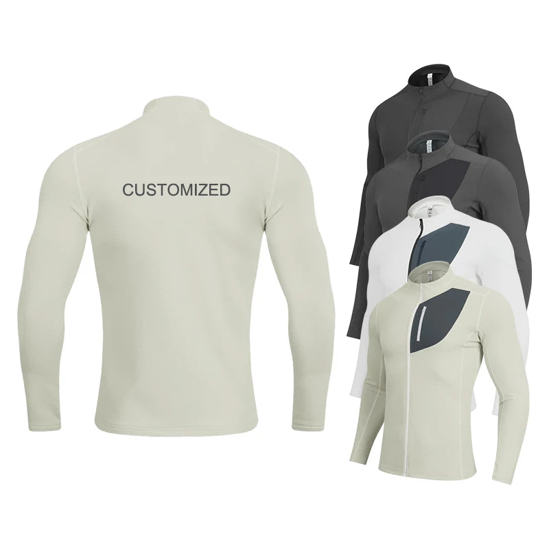 Men's New Racing Style Sports Zipper Jacket Stand Cardigan Closure Work Casual Training Outdoor Running Fitness Winter Spring