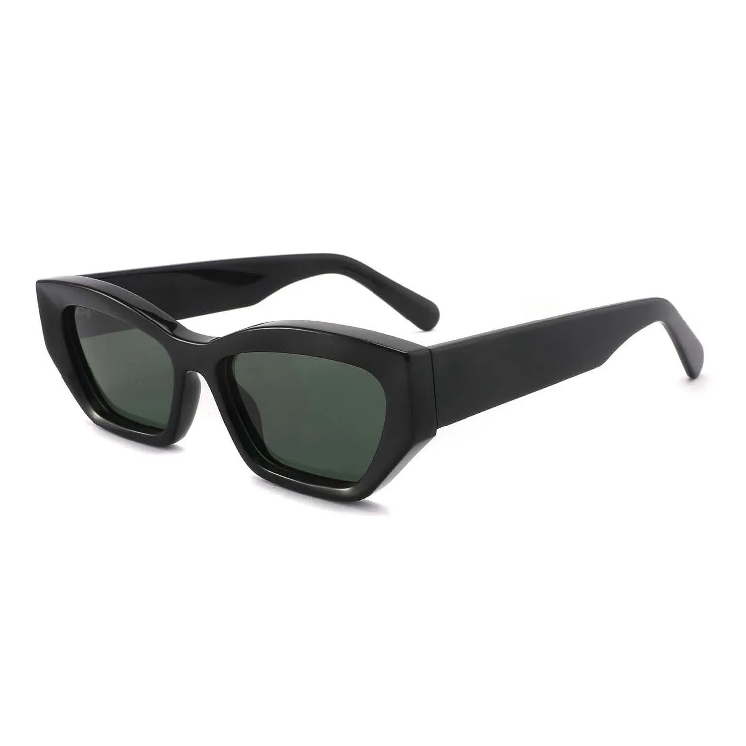 EP015 Eco Friendly Recyclable Injection Acetate Sun Glasses Wholesale Cat Eye Sunglasses for Women