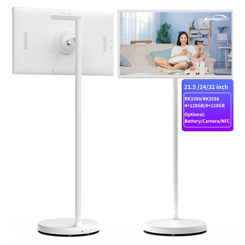 Factory 21.5" 24" 32 Inch Touch Screen 1080p Portable Monitor with Android OS Smart Screen