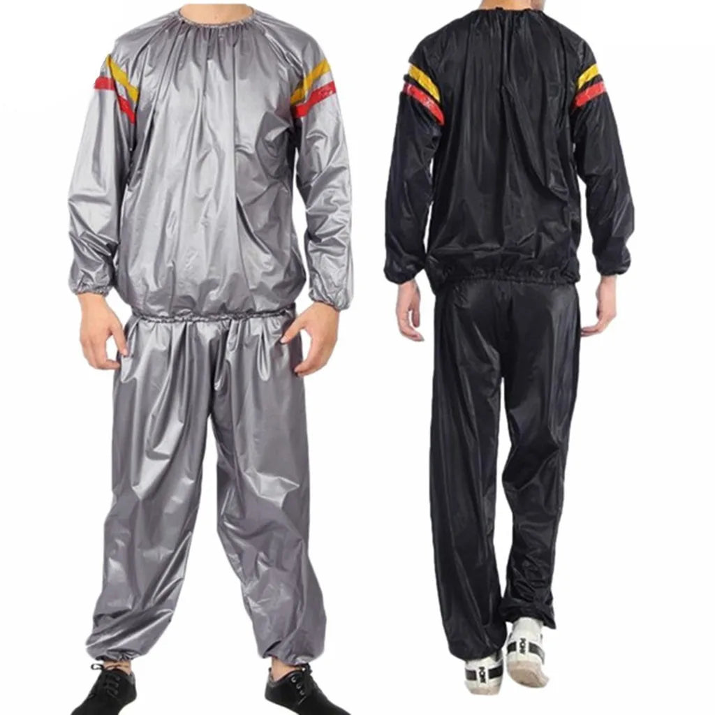 Sports PVC Sauna Suit for Home Workouts Body Slimming and Weight Loss