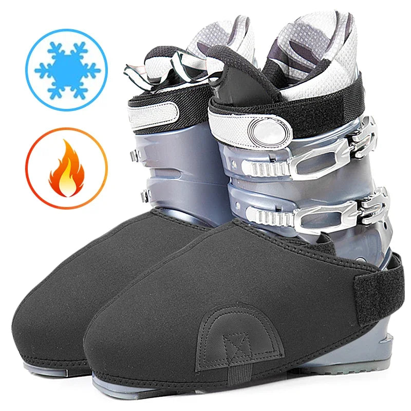 Melenlt Winter Ski Boot Covers  Keep Your Feet Warm & Dry with Durable Ski Shoe Covers for Snow