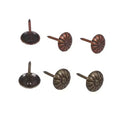 China Factory Price Metal Wrought Iron Flower Furniture Decorative Nails Sofa Decorative Nails Furniture Decorative Nails
