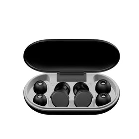 EP110 Silicone Noise Reduction Earplugs for Sleeping Study Travel Soft Ear Plugs with Portable Storage Case