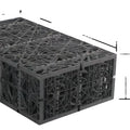 Durable Modular Rainwater Infiltration System High-Strength Underground Storage