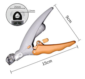Professional Pet Nail Clipper Pet Dog Cat Nail Toe Claw Clippers LED Light Nail Trimmer for Animals Pet Supplie