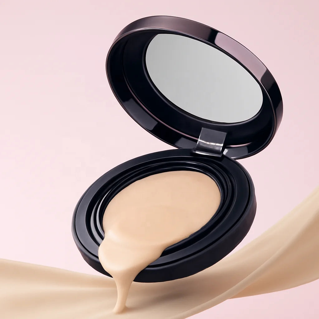 Your Label Popular Selling DOPI Organic Liquid Air Cushion Concealer Waterproof Whitening Nourishing 24H Long Lasting Foundation