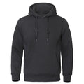 Premium Heavyweight Cotton Pullover Hoodie - Casual Streetwear Sweatshirt