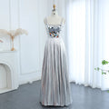 Jancember SZ064 Beach Sleeveless Lace-up Prom Evening Gowns Dresses for Girls