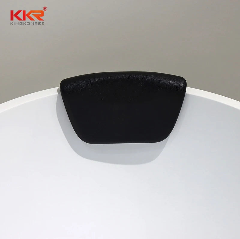 Direct Factory Sale Soft White Black Eva Pu Material Spa Bath Pillow All Kind Bathtub Headrest with Neck Support