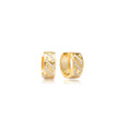 925 Sterling Silver Stone Turkish Jewelry Hoop Earrings ONR2014
