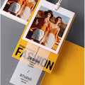 OEM Custom Brand Garment Labels and Tags Eco-friendly Hangtag Customized Name Plastic Pvc Swing Hang Tag for Clothes