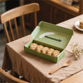Wholesale Custom Sandwich Boxes Recycled Cookie Packing Box for Snacking and Food Packaging with Spot UV Feature for Gifting