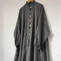 YKD061 Muslim Dress Wome Islamic Clothing Hijabs Traditional Loose Long Muslim Robe Dignified Shirt Style High-quality
