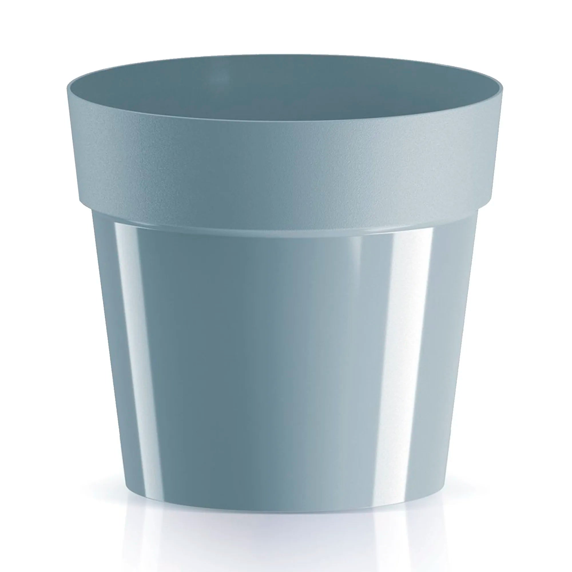 CUBE BASIC planter dimensions (mm) 199x199x183 color Light Grey