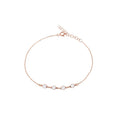 925 Sterling Silver Stone Bracelet Made in Turkey