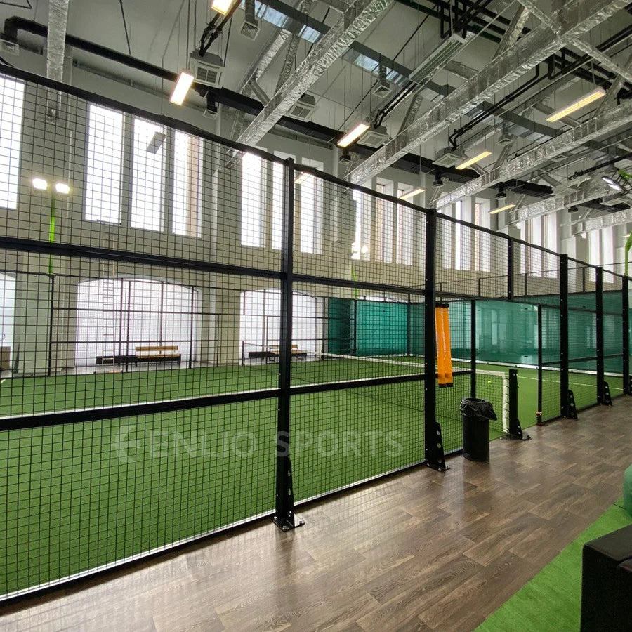 Enlio Professional Eco-Friendly Padel Court Tiles Durable Outdoor Sports Flooring for Backyard Club Training & Recreation
