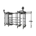 Power Distro Rack Bnech Press Home Gym Equipment 3x3 Gauge 11 Power Rack with Safety Bars Multi-Function Station