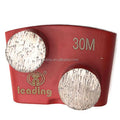HTC & Husqvarna Compatible VARI-GRIND EZchange Wiling With Double Round Diamond Segments for Concrete Surface Preparation