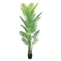 4FT 5FT 6FT Tall Fake Palm Plant Artificial Areca Palm Tree With Planter for Hotel Patio Home Office Living Room Bedroom Decor MegaBDM