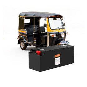 High Performance 76.8V 125Ah LiFePO4 Tuk-Tuk Cargo Tricycle Electric Battery Pack 4000 Cycle Life 120A Fast Charging X-Power