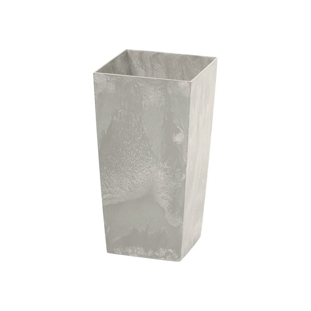 URBI SQUARE BETON EFFECT 2L. flower pot dimensions (mm) 126x126x200 concrete color