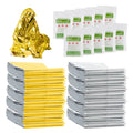 Wholesale 12um Waterproof CE Certified Warm Mylar Emergency Blanket Custom Design Outdoor Rescue Survival All-Season Unisex