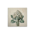 Made In Germany - Home Decor Canvas Picture Romanesco Kitchen Motif - Wall Mural In Cream And Beige - Stretcher Frame Art