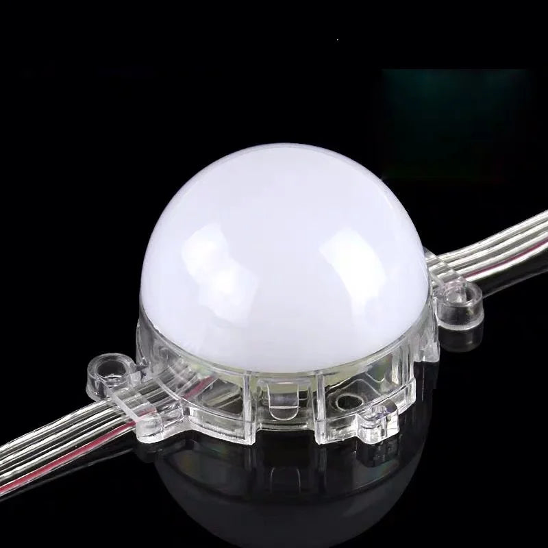 Smd5050 High Brightness Programmable 40mm Diameter Led Pixel Ball Rgb Dc 24v 6leds Led Point Light Decoration Lighting Pixel