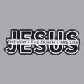 JESUS Way Truth Life Christian Enamel Pin Brooch Pines Lapel Pins Badge on Backpack Clothing Accessories Fashion Jewelry Gifts MegaBDM
