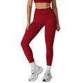 Custom Logo High Waist Seamless Yoga Leggings for Women Breathable Tummy Control Compression Scrunch Butt Workout Gym Legging