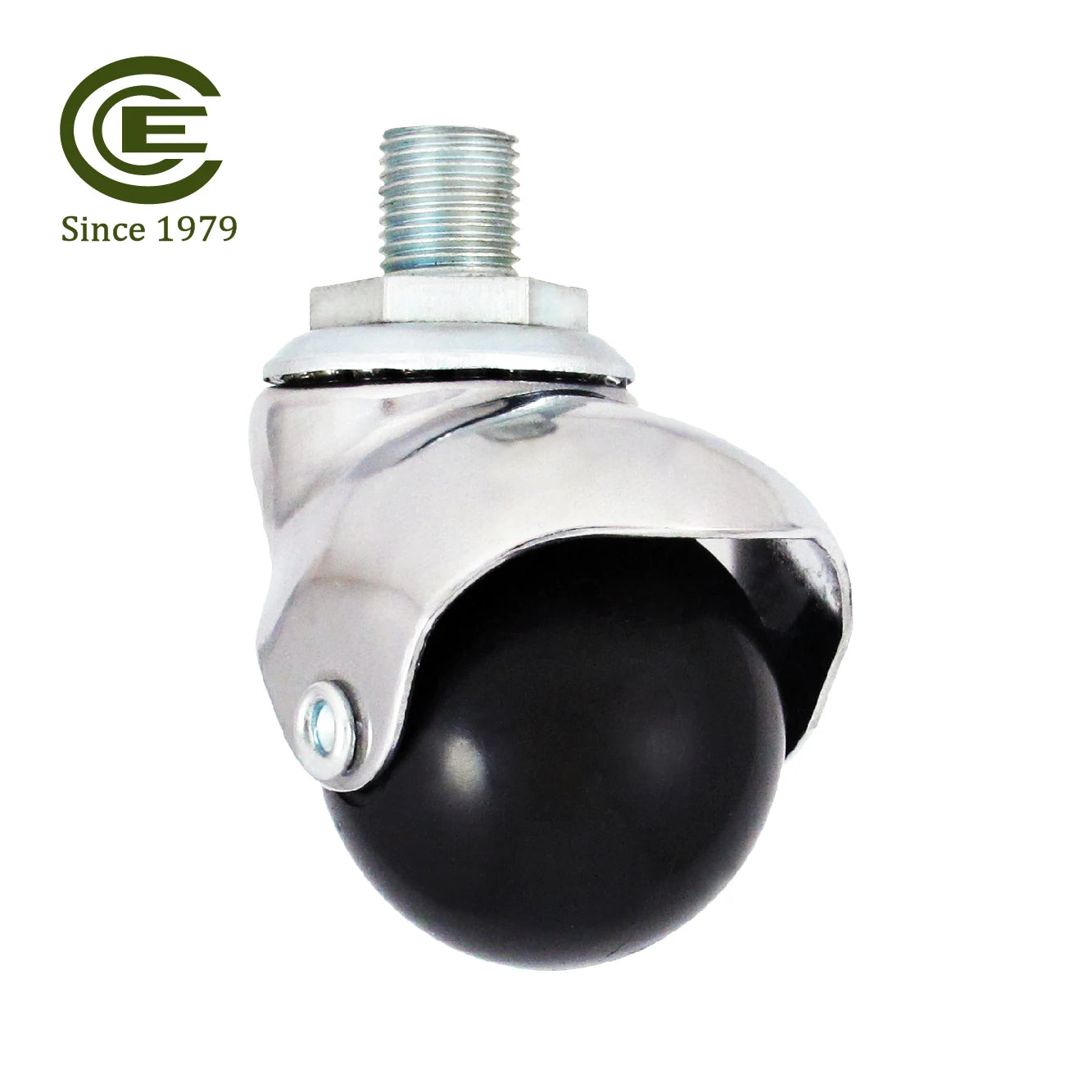 M12 Threaded Furniture Casters Screw-In Swivel Castor Wheel Trolley Cabinet Roller Ball for Cart and Cabinet