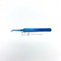 Sustainable Stainless Steel 45 90 Degree Curved Eyelash Extension Tweezers Volume Applicator Fiber Tip Slanted Anti-Static