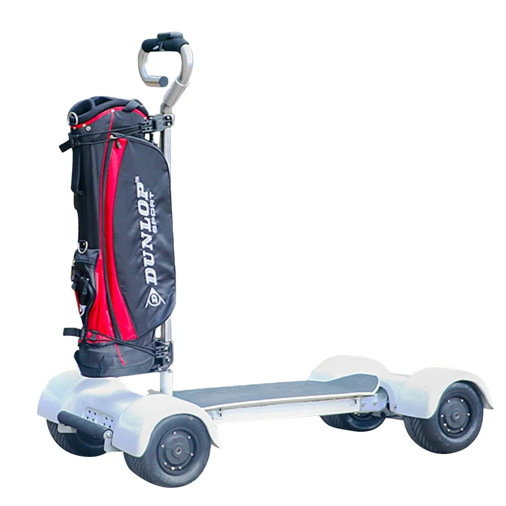 For M12 Foldable 4 Wheel Electric Golf Cart Scooter 1000W Brushless Motor 60V 18.2Ah Lithium Battery 30km/h Max Speed 150kg