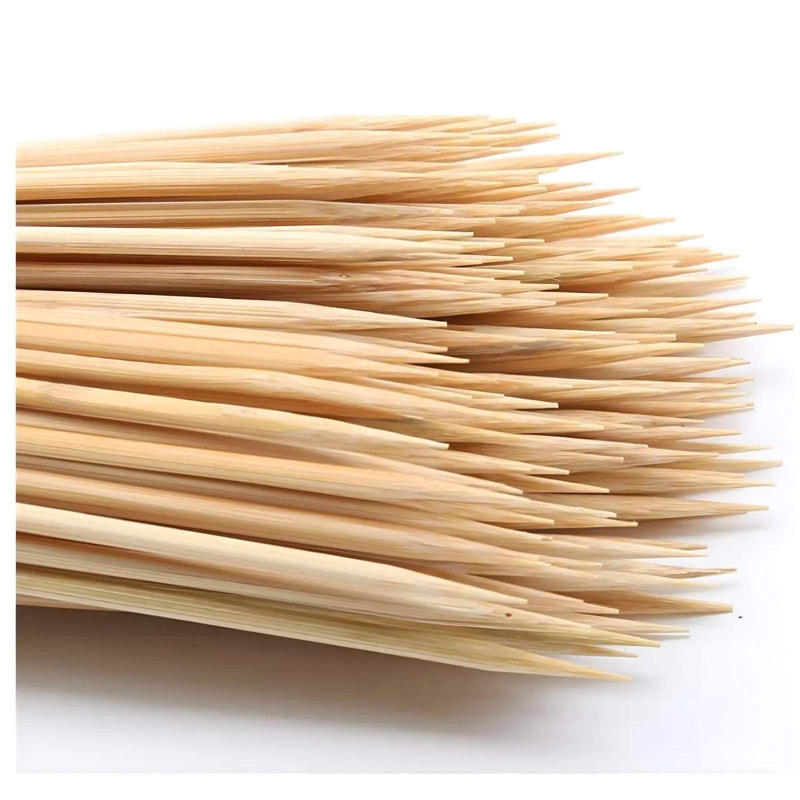 Wholesale Natural Bamboo Wooden Skewers BBQ Kebab Grilling 2-5mm Sticks for Party Camping Barbecue Corn Stick