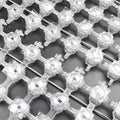 Miracle Bean Outdoor Led Grid Pixel Screen Advertising Video Waterproof Mesh Screen Light