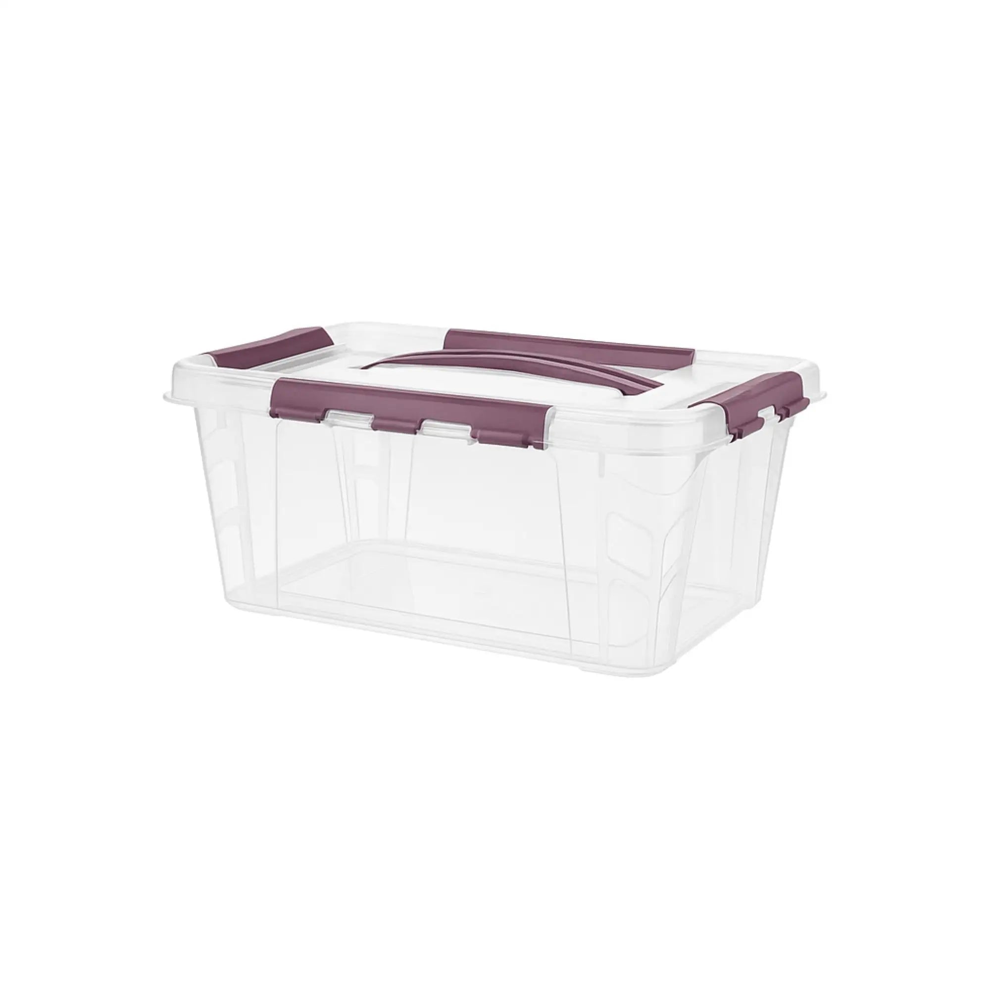 4.2 liter storage box lid with handle 29x19x12.4 Hubert Grey collection
