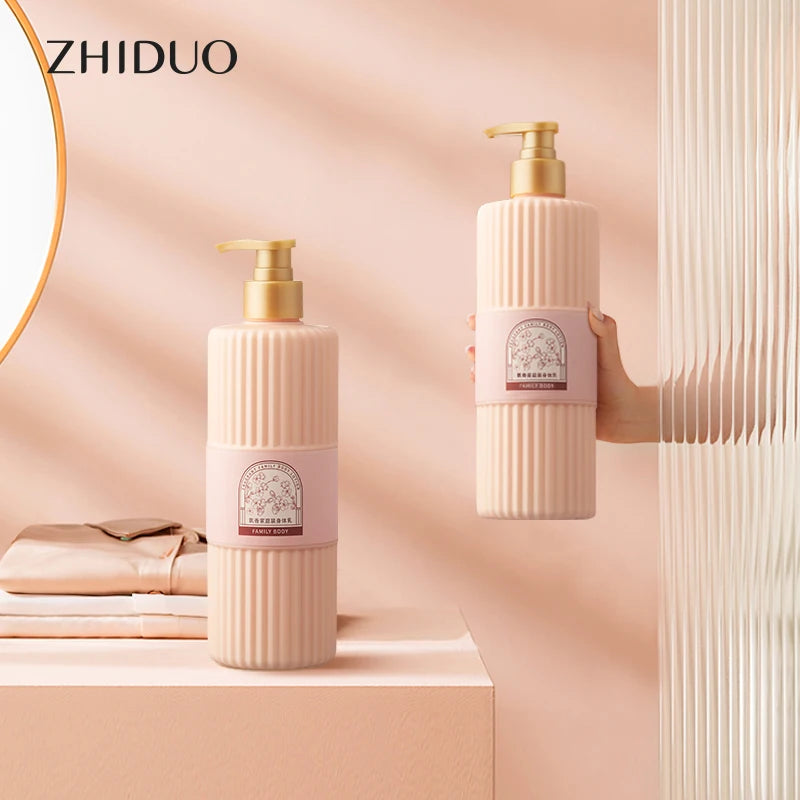 OEM Private Label Hot Sales ZHIDUO Body Care Skin Whitening Rganic Firming Body Cream Moisturizing Lightening Body Lotion