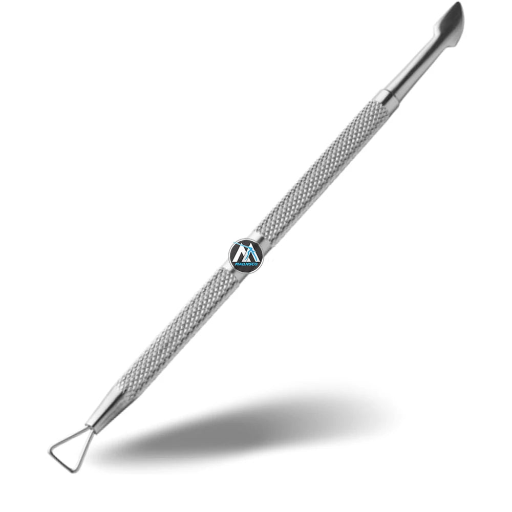 Pro Style 101 Stainless Steel Cuticle Pusher with 2 Ends Baby Age Group Finger Manicure Tool