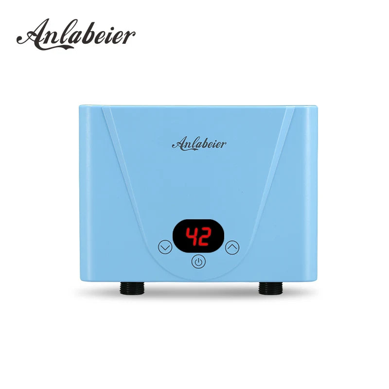 Powerful Electric 5000W Instant Water Heater Factory Direct Mini Digital LED Display IPX4 Waterproof for Household Bathroom