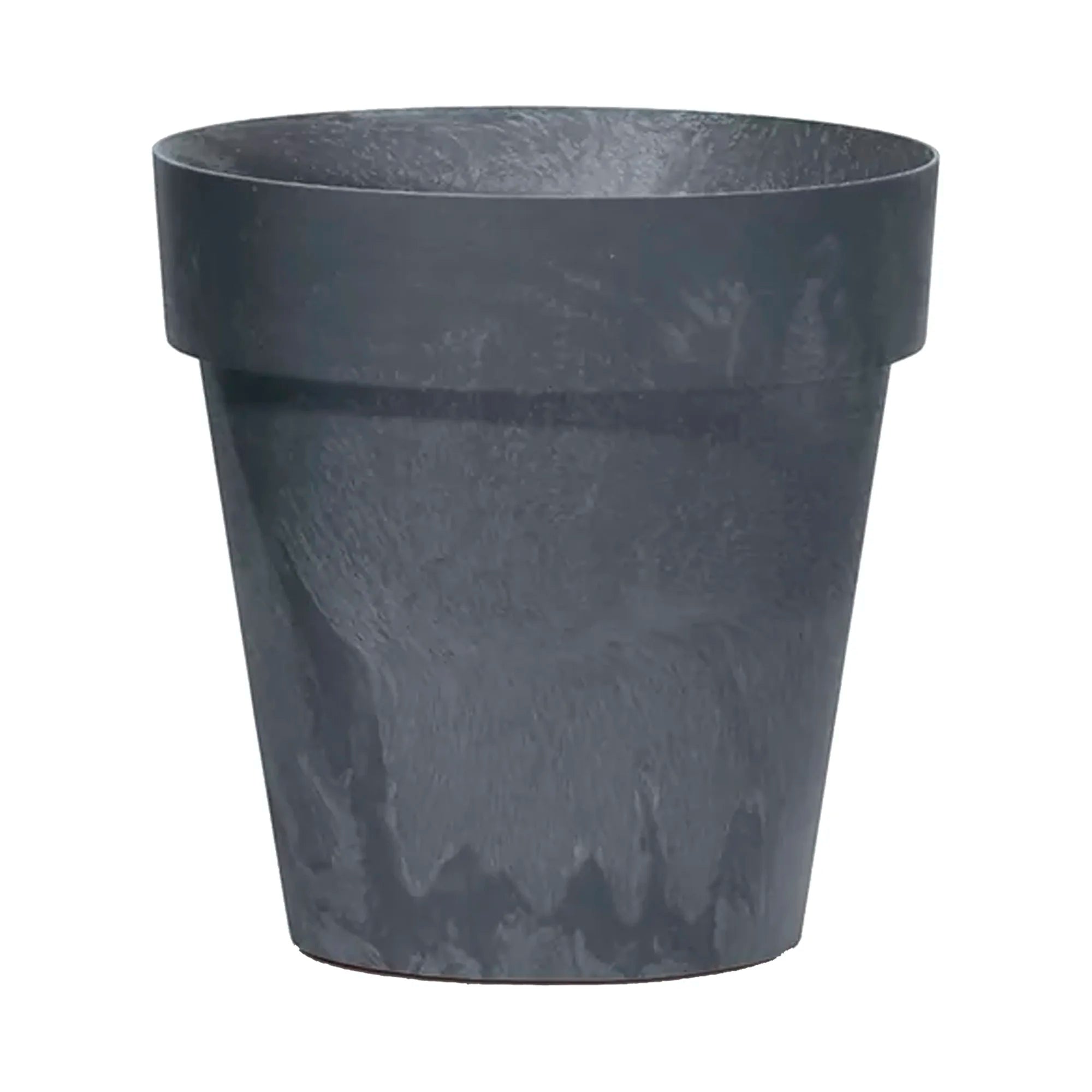 CUBE BETON EFFECT 1.2L. flower pot dimensions (mm) 140x140x124 Anthracite color