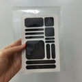 Die-Cut Rubber Non-Slip Stickers Ultra-Thin Plus Sticky Anti-Slip Texture Grip for Mobile Phone Camera Shell Anti-Slip Tape