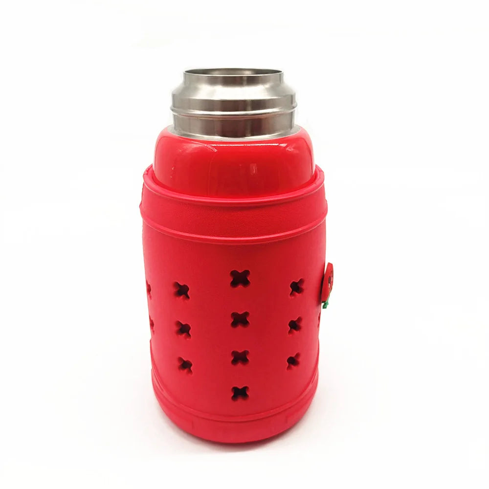 EVA Anti-Slip Glass Bottle Sleeve Reusable Silicon Rubber Cover Anti-Full Water Bottle Accessory MegaBDM