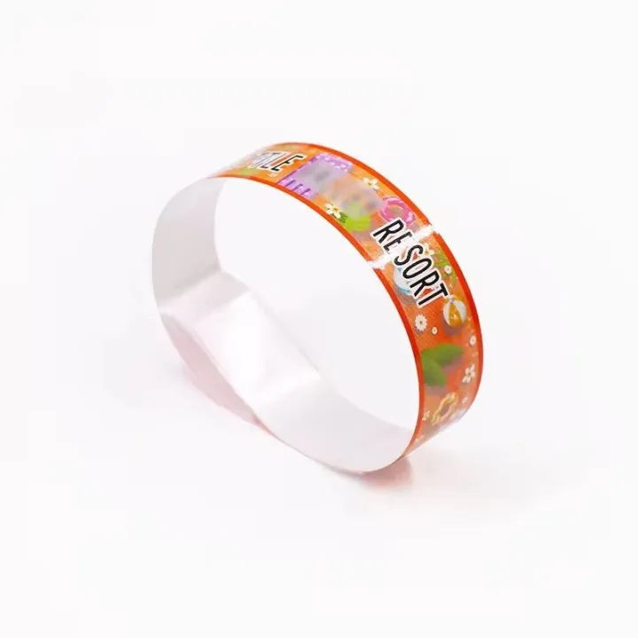 Factory Direct Sale OEM Customized Color Tyvek Wristband Roll Wristband Tyvek for Evening Party