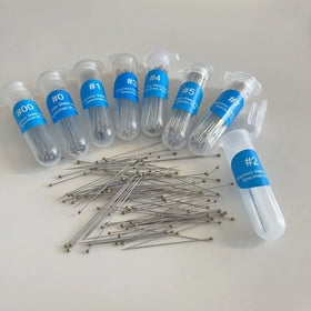 Museum-grade High Quality New Frosted Matte White 316 Stainless Steel Insect Pins Specimen Entomological Pins Specimen Needle