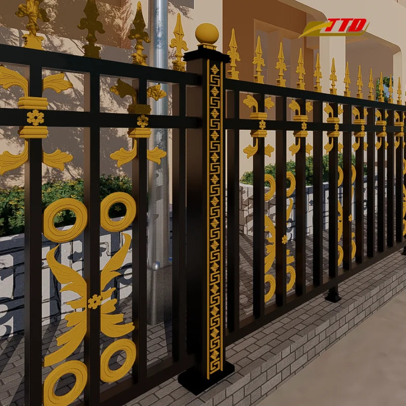 Custom Wrought Iron Fence Sets Elegant Metal Fencing Solutions That Deliver Long-Lasting Privacy Protection and Curb Appeal