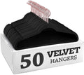 Household Rose Gold Cross Border 45cm Velvet Hanger Wet and Dry Flocking Hanger